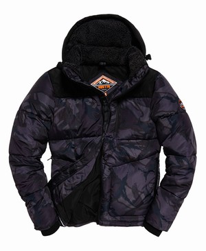 Superdry SD Expedition Férfi Kabát Fekete | KNHUB3180